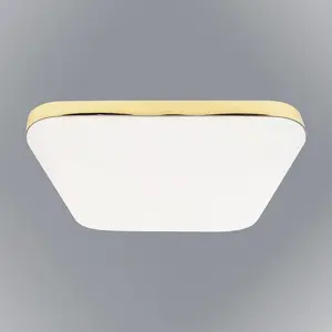 Stropní svítidlo Reno Gold EK77869 12W KW PL1