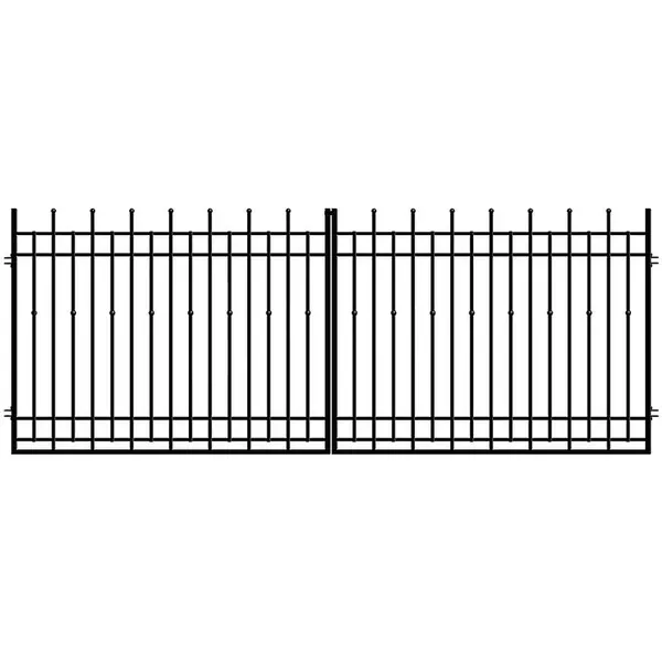 BRÁNA DVOUKŘÍDLÁ BREMA 150 X 300 CM