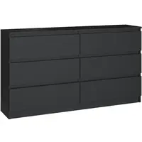 Komoda Malwa M6 140 čierna