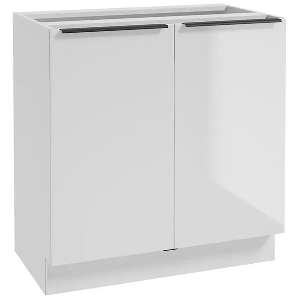 Kuchyňská skříňka Basti B80 80x84x49 2D1S 4NN bílá