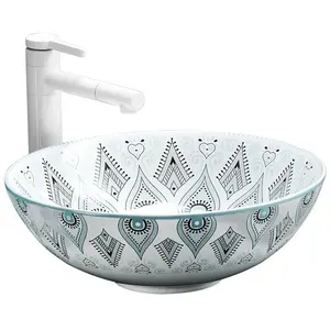 Umyvadlo na desku Mandala Rea-U7502