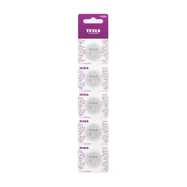 Baterie Tesla CR 2430 5 ks
