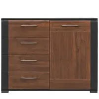 Komoda Naomi Na-2 ořech/wenge