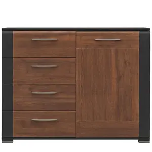 Komoda Naomi Na-2 ořech/wenge