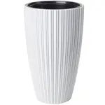 Kvetináč Mika Slim 30 biely