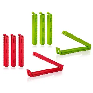 Sada klipsov na vrecká Culinaria 12,5 cm 4 ks mix farieb 28745029