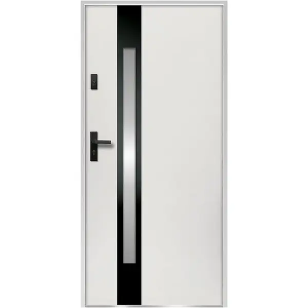 Dvere vchodové Temida S68 90P biele