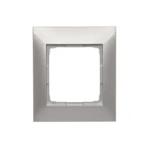 DR1/43 Jednonásobný rám strieborný mat