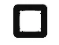 Rámček jednoduchý zaoblený Mini Čierna