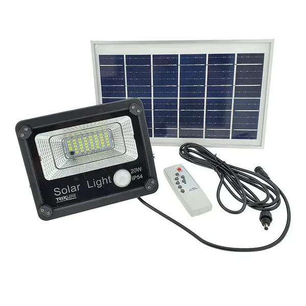 Solárne svietidlo so senzorom 20W TR 364