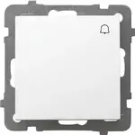 Vypínač biely ŁP-6G/m