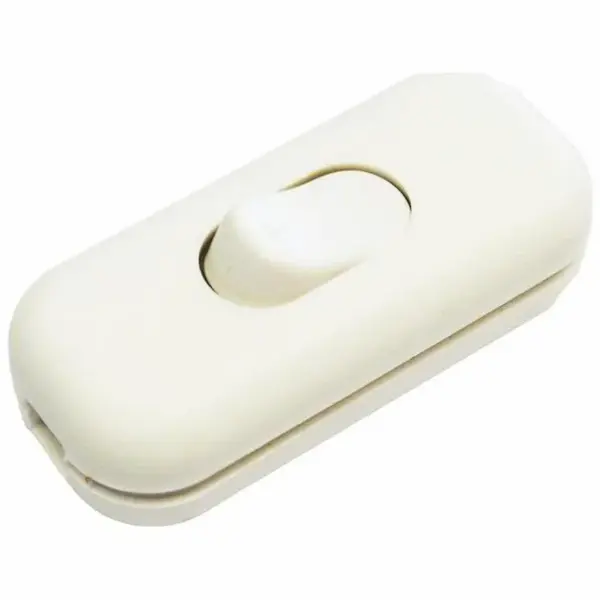 Vypínač WP20 1-pólový biely