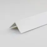 Profil uholníkový PVC bily lesk 30x30x1000