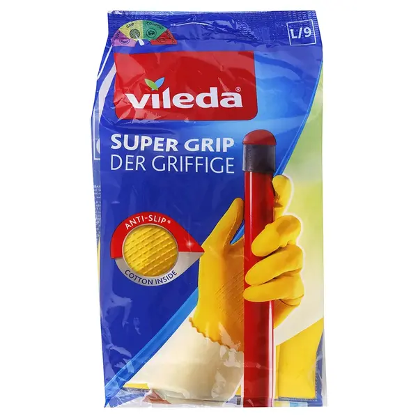 Vileda latexové rukavice L 1 ks