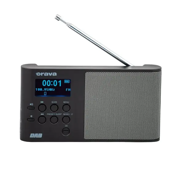 Digitální DAB/FM přenosné rádio