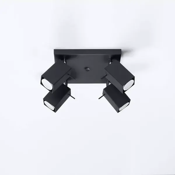 Stropné bodové svietidlo  Merida 4  A-0102 čierna