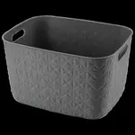 Košík Curver SOFTEX l 19l tmavo šedý