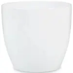 Keramický obal na kvetináč Scheurich 920, ø14cm, biela