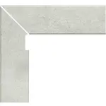 Sokel schodiskový Zanquin  Recto Urban Gris ľavý 27/39