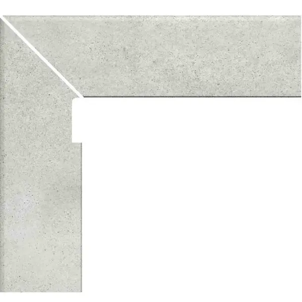 Sokel schodiskový Zanquin  Recto Urban Gris ľavý 27/39