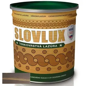 Slovlak Slovlux Tenkovrstvová Lazúra Orech 2,5 l