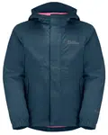 Jack Wolfskin Tucan K 128, dark sea Dětská bunda na zip