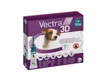 Vectra 3D spot-on pro psy S (4–10 kg) 3 pipety