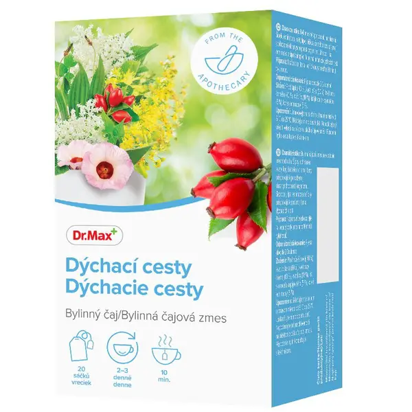 Dr. Max Dýchací cesty bylinný čaj 20x1,5 g