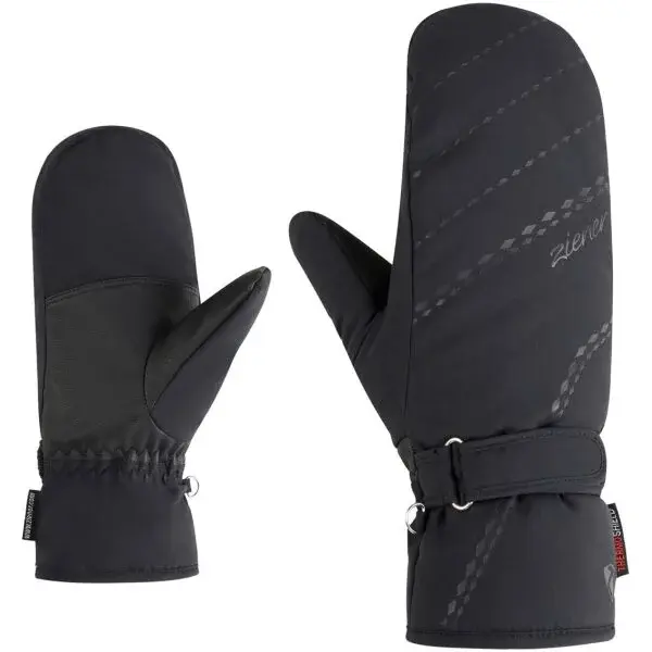 Ziener KEVI-Z PR MITTEN LADY Dámske lyžiarske palčiaky, čierna, veľkosť