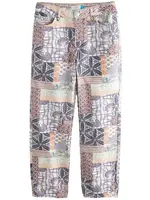 Next Džínsy  modrá / žltá / svetlozelená / biela