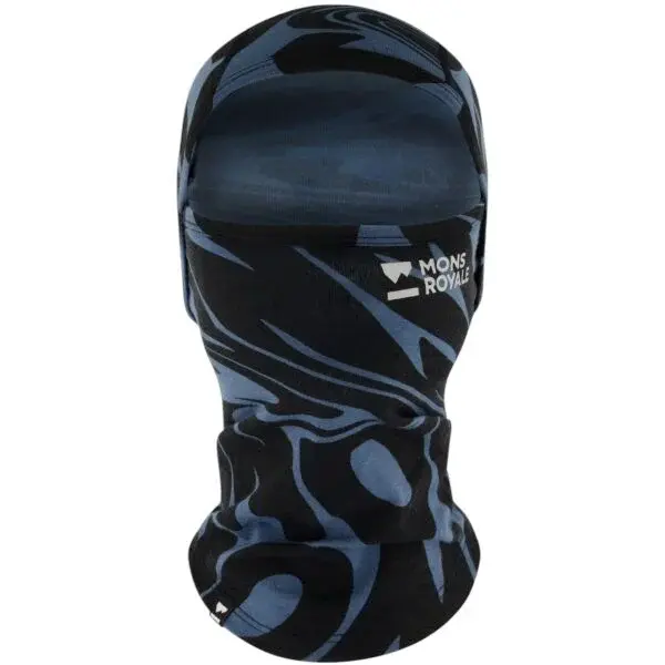 MONS ROYALE SANTA ROSA MERINO BALACLAVA Pánská funkční kukla, černá, velikost
