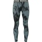 MONS ROYALE CASCADE Pánské funkční spodky, tmavě šedá, velikost XXL
