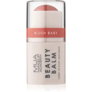 MUA Makeup Academy Beauty Balm krémová tvářenka v tyčince odstín Blush Baby 4 g