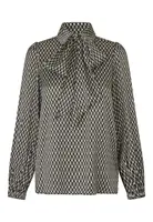 Dea Kudibal Blúzka 'Kikkidea'  žltá / svetlosivá / čierna