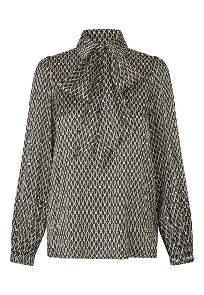 Dea Kudibal Blúzka 'Kikkidea'  žltá / svetlosivá / čierna