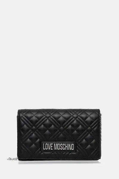 Kabelka Love Moschino černá barva, JC4079PP0NLA000B