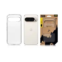 Zadní kryt Tactical TPU pro Google Pixel 9/9 Pro, transparentní