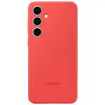 Silikonový zadní kryt pro Samsung Galaxy S25+ EF-PS936CREGWW, červená