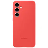 Silikonový zadní kryt pro Samsung Galaxy S25+ EF-PS936CREGWW, červená