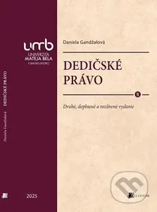 Dedičské právo - Daniela Gandžalová - kniha z kategorie Učebnice a slovníky