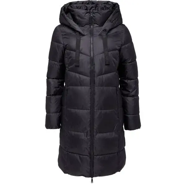 s.Oliver OUTDOOR Dámsky zimný kabát, čierna, veľkosť