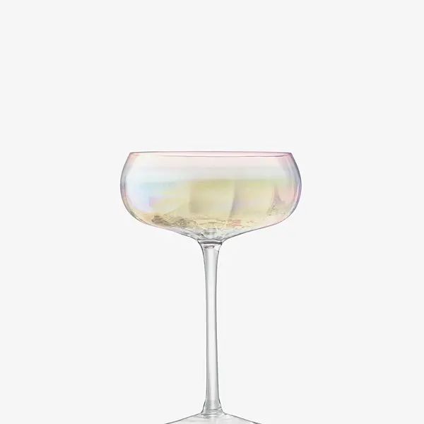 Široká sklenice na šampaňské Pearl, 300 ml, perleťová, set 4ks - LSA International