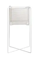 Čtvercový samozavlažovací květináč ZEN, vysoký, více variant - Hobby Flower Barva: bílá