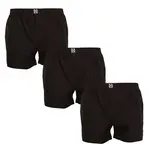 Horsefeathers 3PACK pánské trenky Manny black (AM165A) M