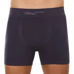Gino Pánské boxerky bambusové bezešvé šedé (54004) L