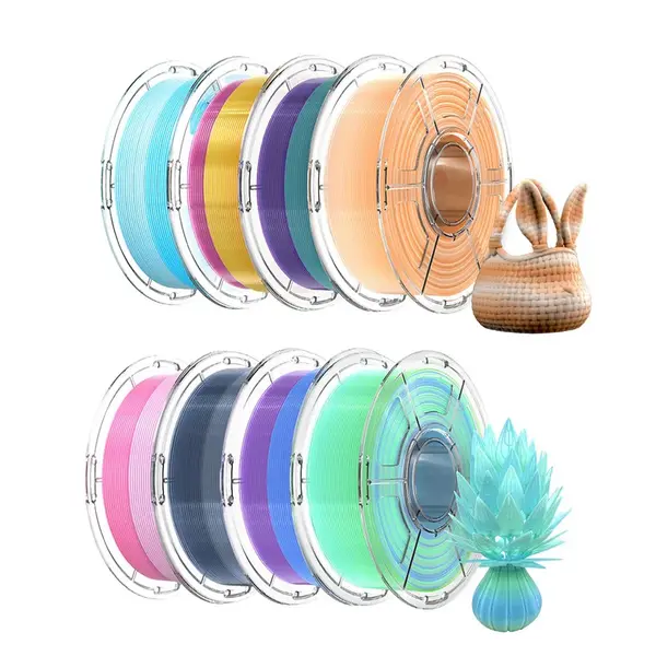 8kg Mecpow HS PETG Filament - Pink-White/Blue-Purple/Indigo-White/Blue-Green/Orange-White/Blue-White/Pink-Yellow/Green-Purple