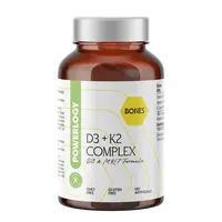 POWERLOGY D3 + K2 Complex 60 kapslí