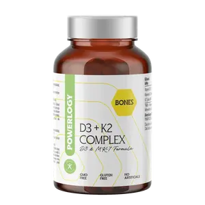 POWERLOGY D3 + K2 Complex 60 kapslí
