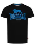 LONSDALE Tričko 'Henconner'  modrá / čierna