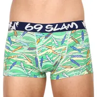 69SLAM Pánské boxerky hip bamboo vegan 420 eliyah (MHBVGN-BB) L